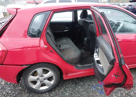 2008 Kia Spectra5 Sx from USA, damaged, VIN KNAFE161185015815